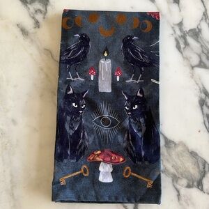 NEW ANTHROPOLOGIE HALLOWEEN Dishtowel